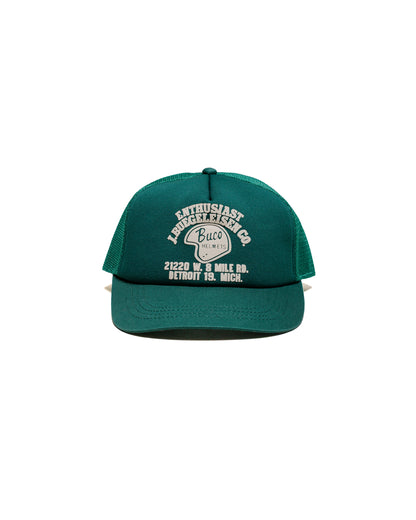 The Real McCoy's BA25004 Buco Mesh Cap / Enthusiast Green