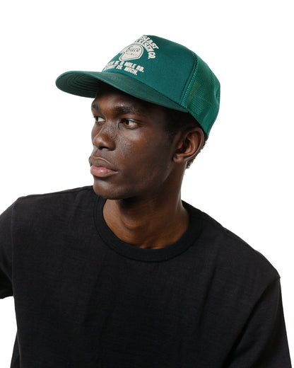 The Real McCoy's BA25004 Buco Mesh Cap / Enthusiast Green