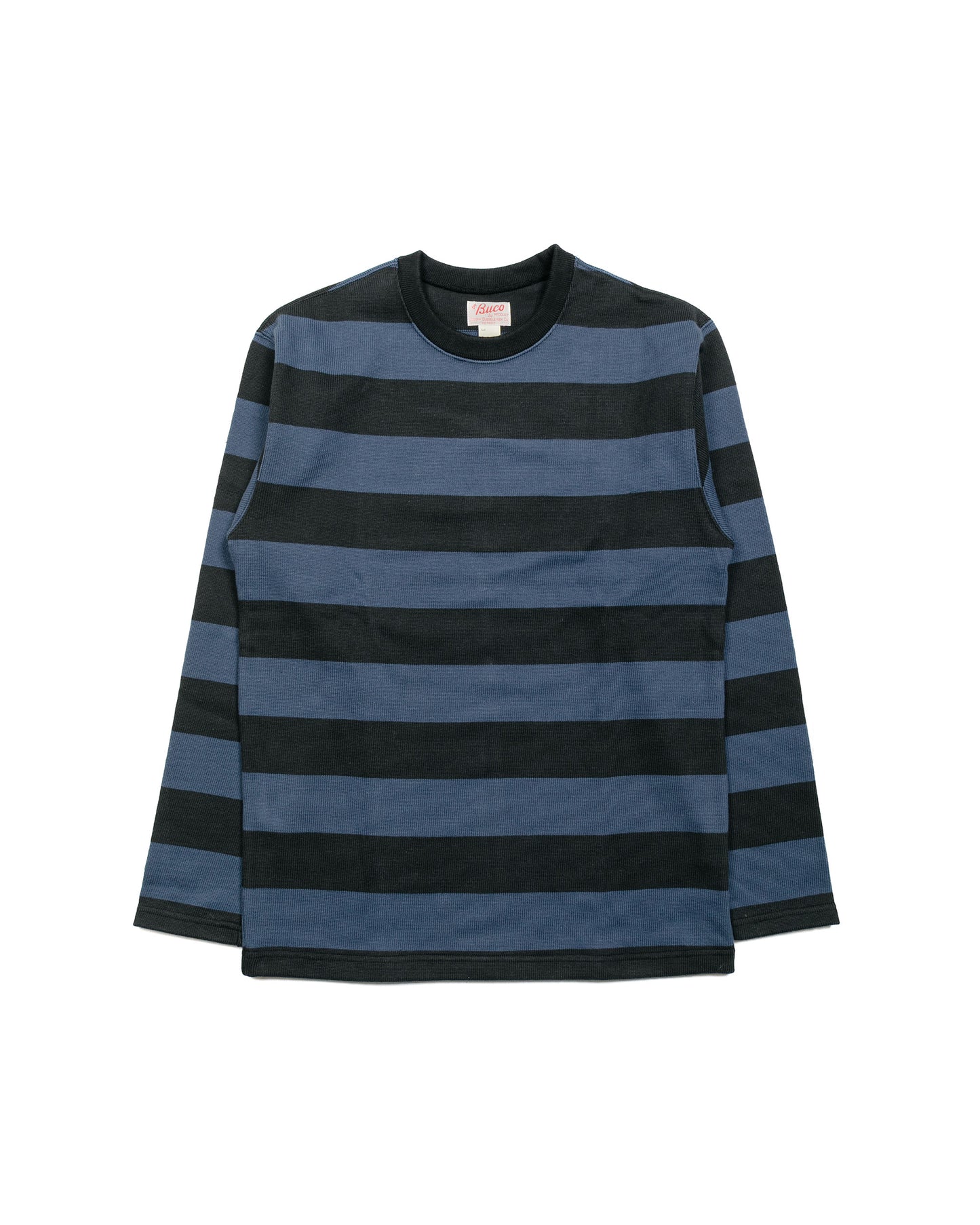 The Real McCoy's BC18104 Buco Stripe Racing Jersey BlackBlue