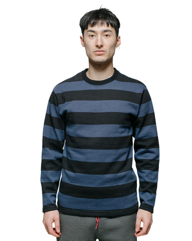 The Real McCoy's BC18104 Buco Stripe Racing Jersey BlackBlue