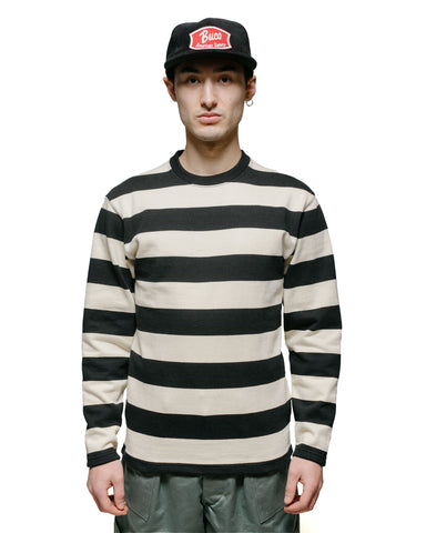 The Real McCoy's BC18104 Buco Stripe Racing Jersey White
