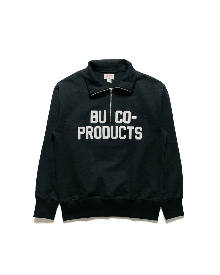 The Real McCoy's BC23104 Buco Half-Zip Motorcycle Jersey / Buco-Product Black