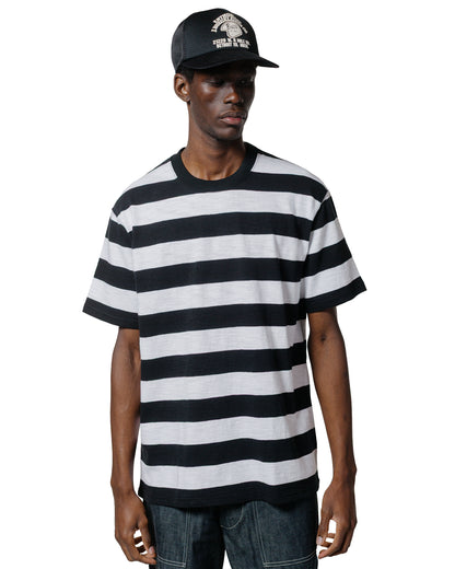 The Real McCoy's BC24002 Buco Stripe Tee S/S White