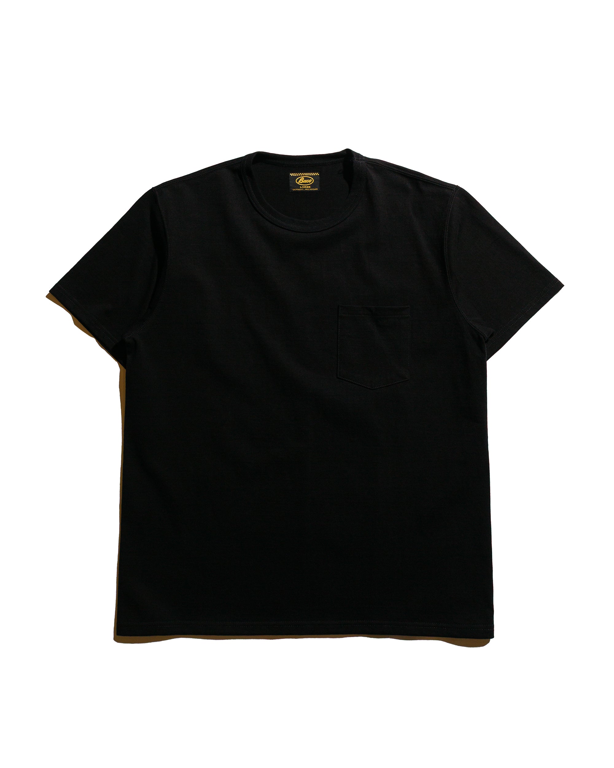 The Real McCoy's BC25003 Buco Tee / Skull Piston Black
