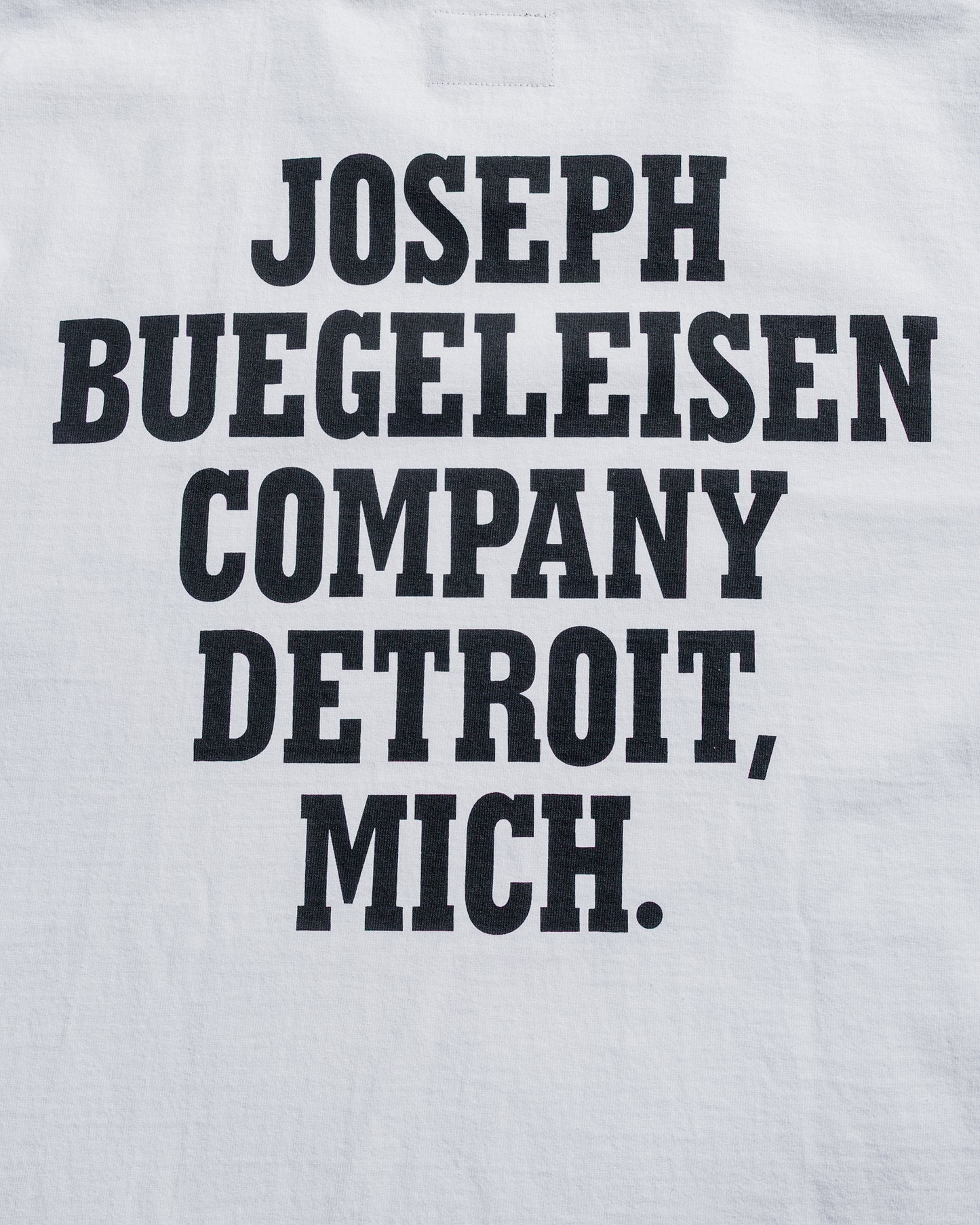 The Real McCoy's BC25004 Buco Tee  Flying Wheel WhiteBlack