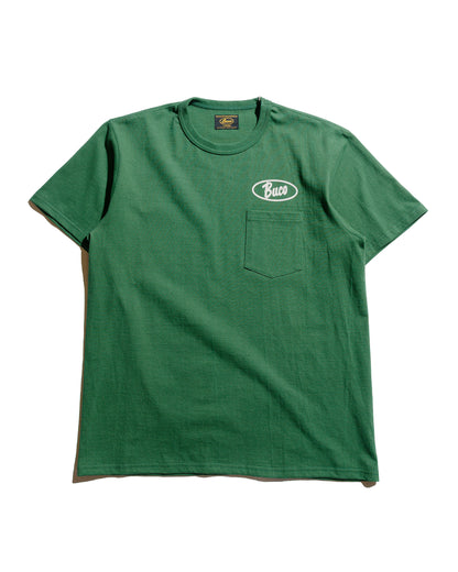 The Real McCoy's BC25005 Buco Tee  Enthusiast Green