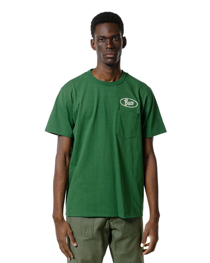 The Real McCoy's BC25005 Buco Tee  Enthusiast Green