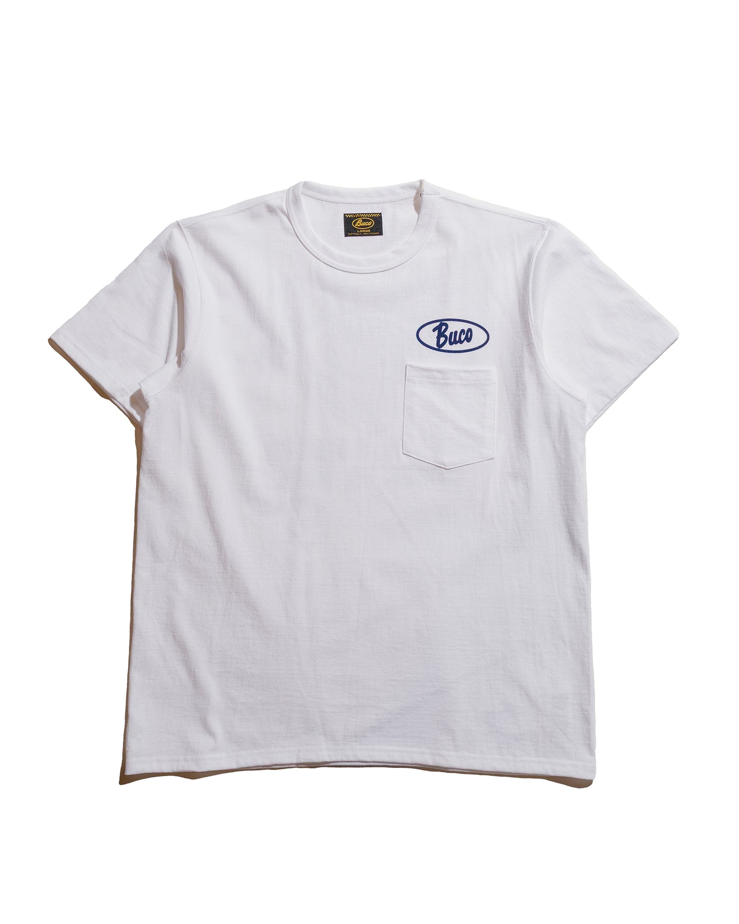 lost & found The Real McCoy's The Real McCoy's BC25005 Buco Tee / Enthusiast White