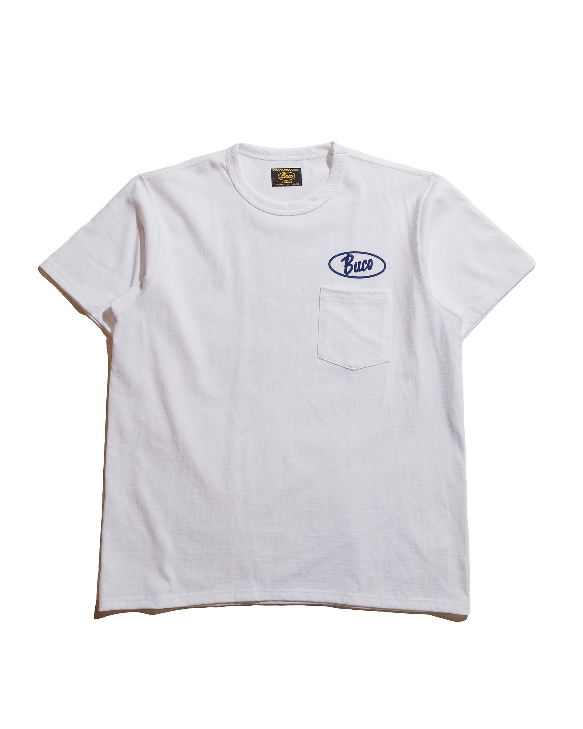 lost & found The Real McCoy's The Real McCoy's BC25005 Buco Tee / Enthusiast White
