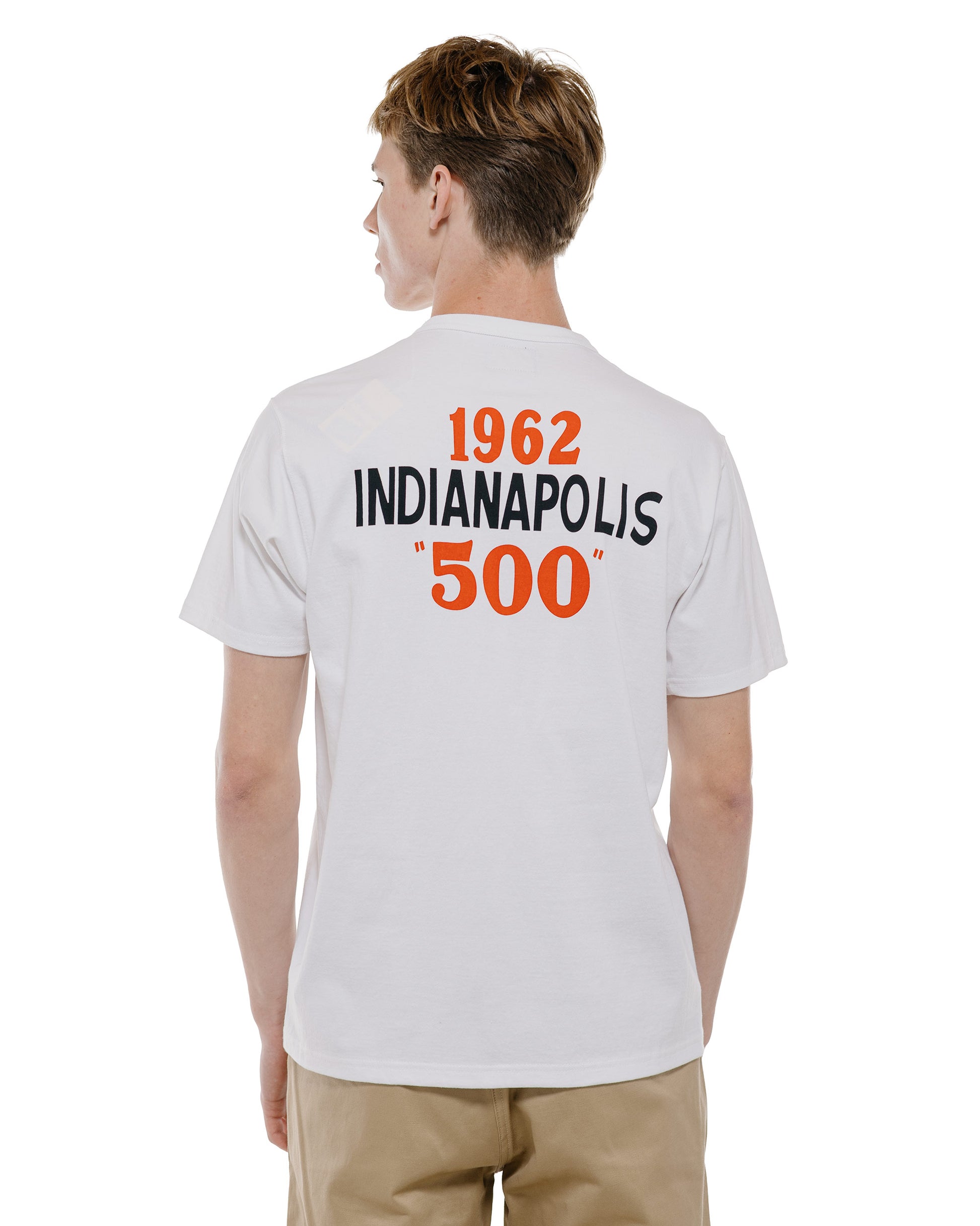 The Real McCoy's BC26004 Buco Tee / Welcome Racing Fans! White