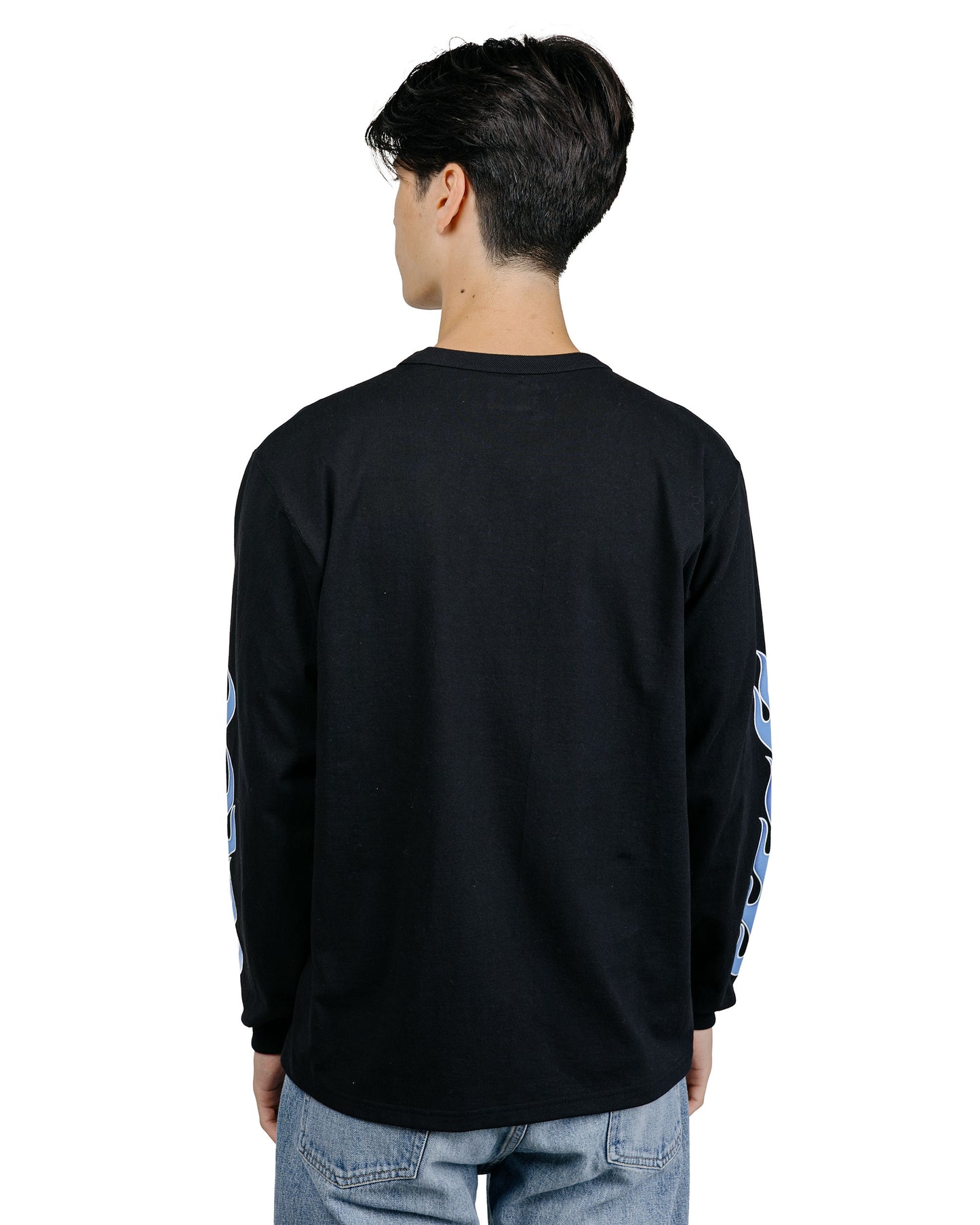 The Real McCoy's BC26005 BUCO LS Tee  Chiefs BlackBlue