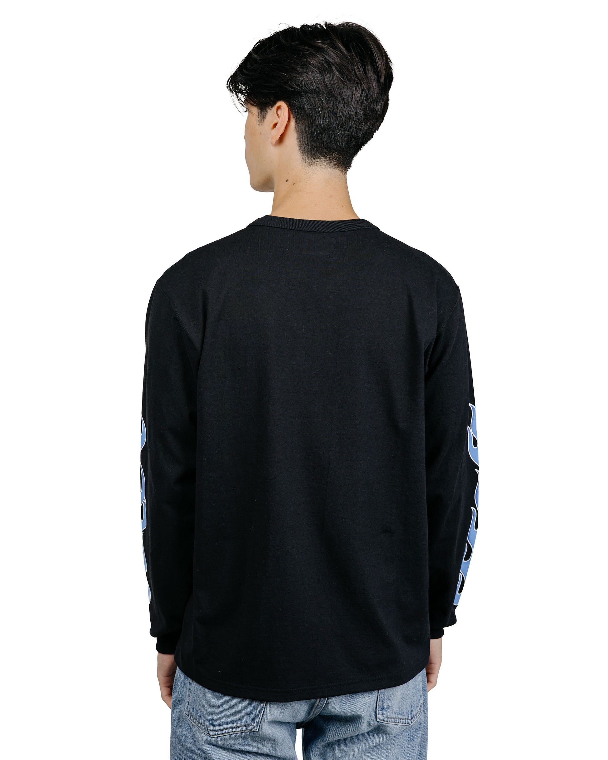 The Real McCoy's BC26005 BUCO LS Tee  Chiefs BlackBlue