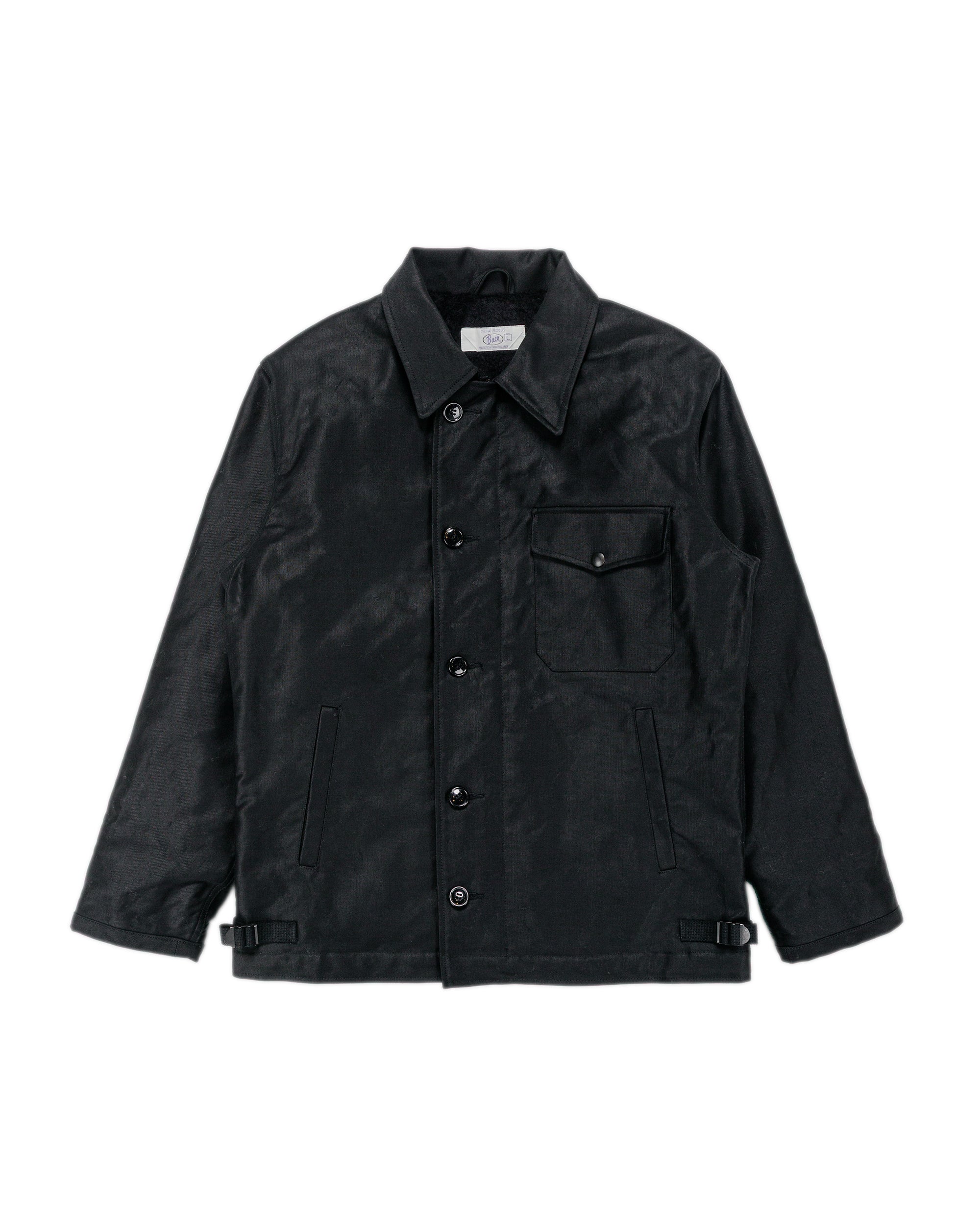 The Real McCoy's MJ21105 N-1 Deck Jacket (Navy)