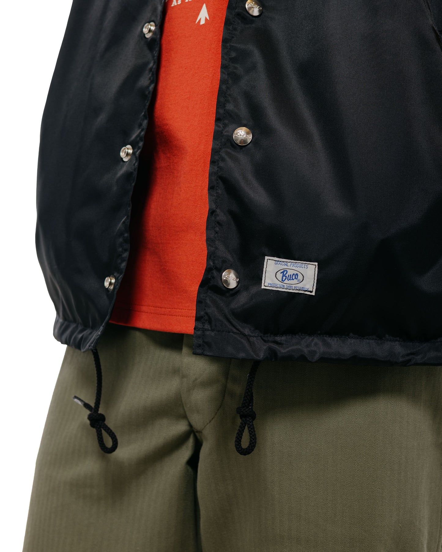 The Real McCoy's BJ26001 Buco Coach Jacket / Enthusiast Black