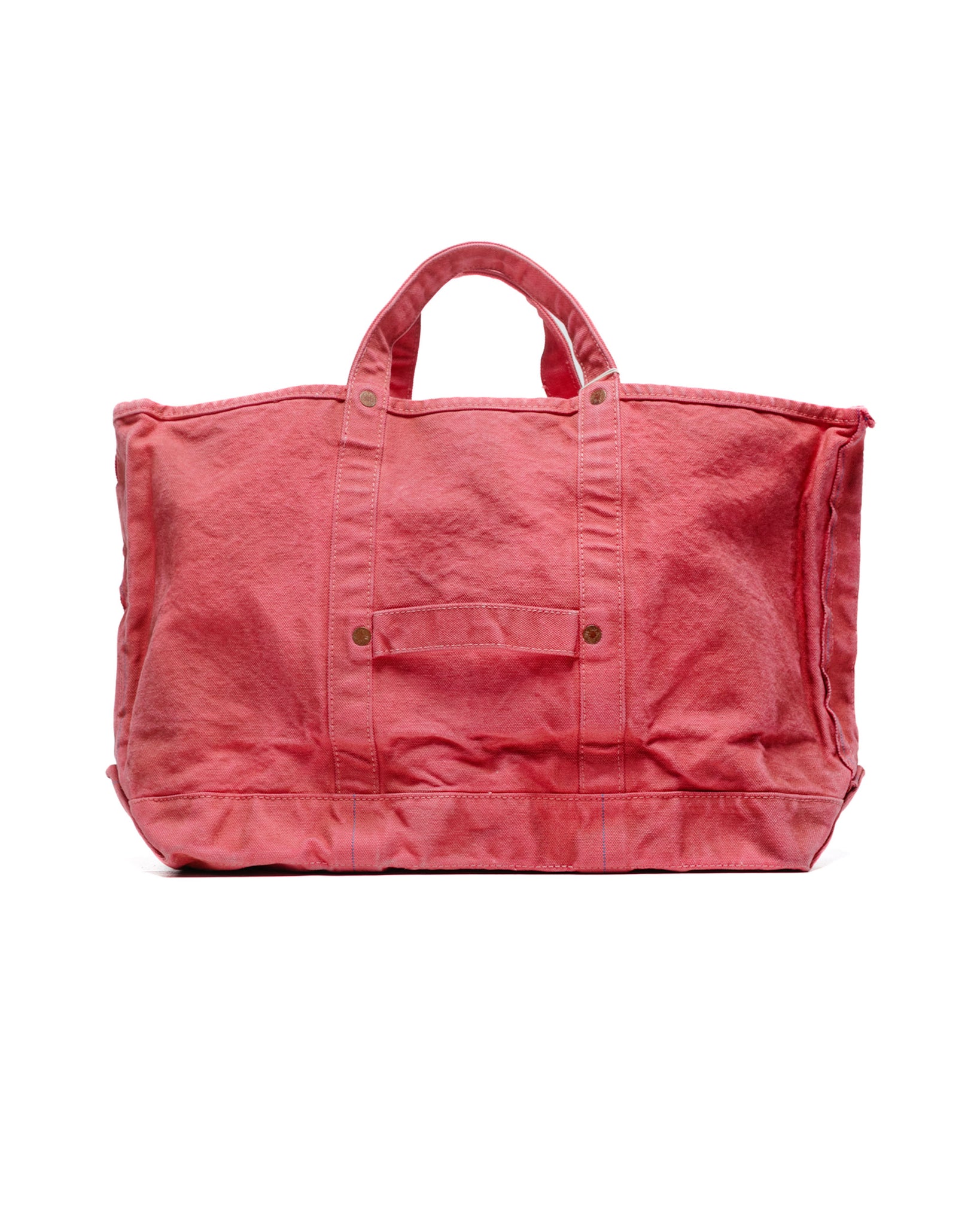 The Real McCoy's MA22010 Coal Tote (Over-Dyed) Red
