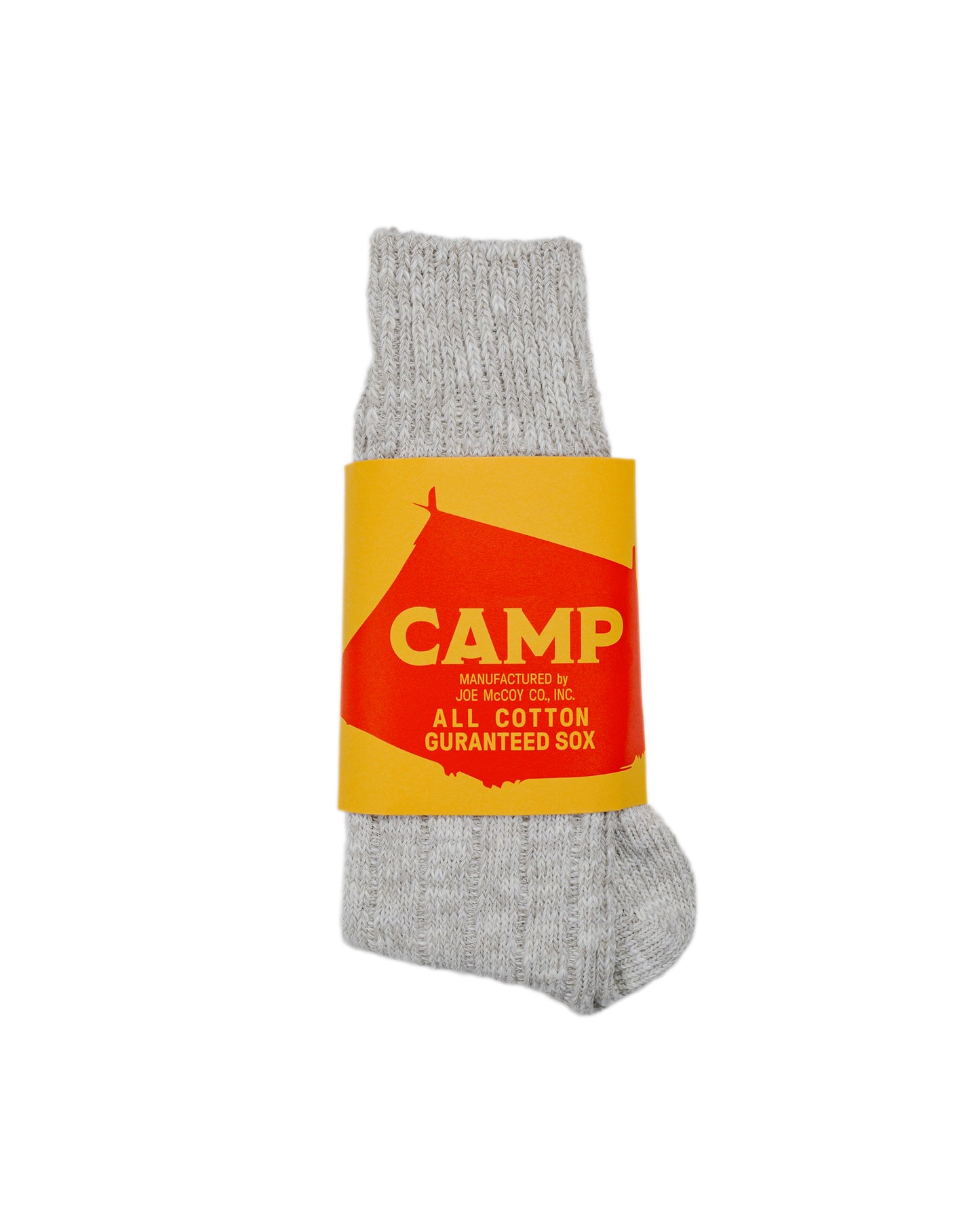 The Real McCoy’s MA22012 Outdoor Socks 'Camp' Snow Gray