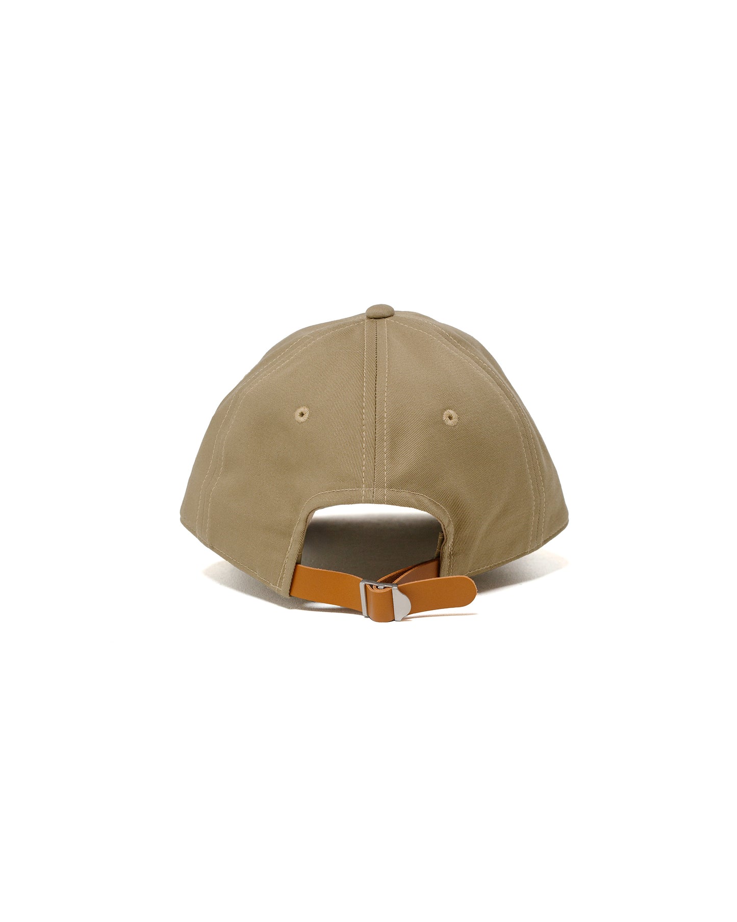 The Real McCoy's MA23001 The Real McCoy's Logo Baseball Cap Khaki back 