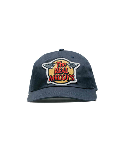 The Real McCoy's MA23001 The Real McCoy's Logo Baseball Cap Navy