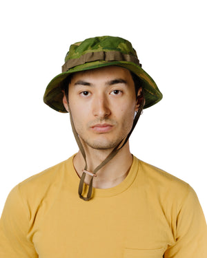 The Real McCoy's MA23004 Camouflage Boonie Hat / Mitchell Pattern Green Model