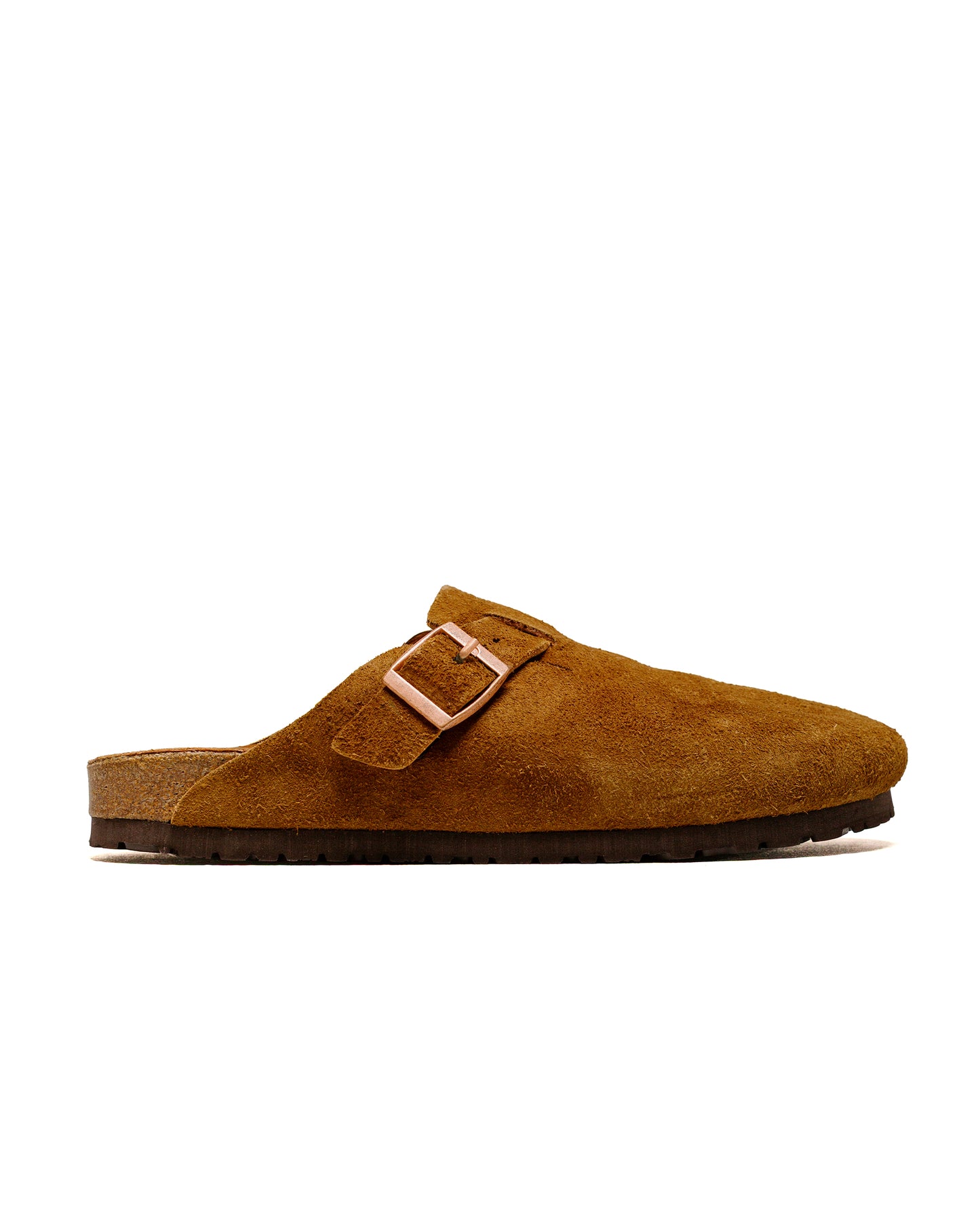 The Real McCoy's MA23012 Leather Foot-Support Clogs Raw Sienna