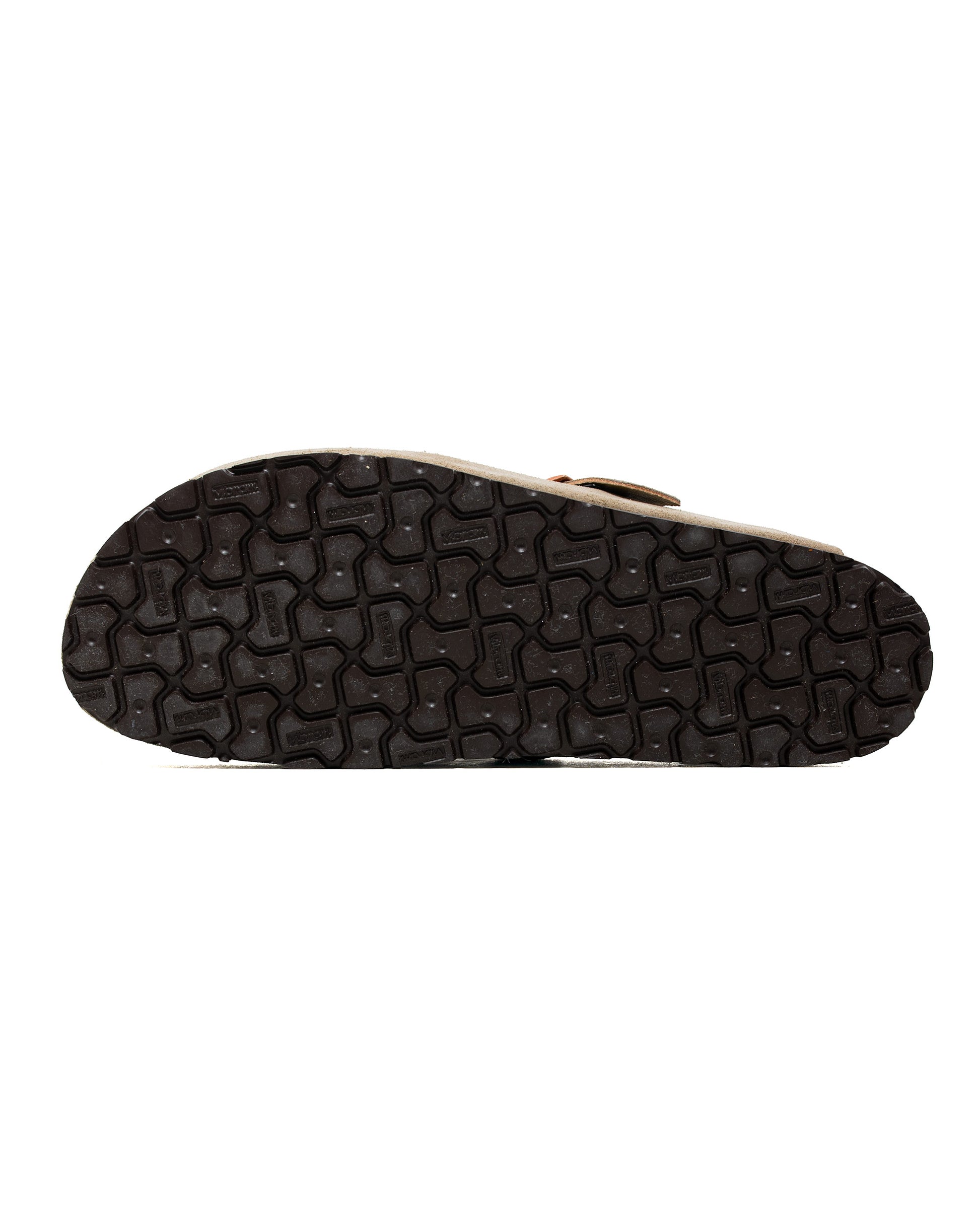 lost & found The Real McCoy's The Real McCoy's MA23012 Leather Foot-Support Clogs Taupe