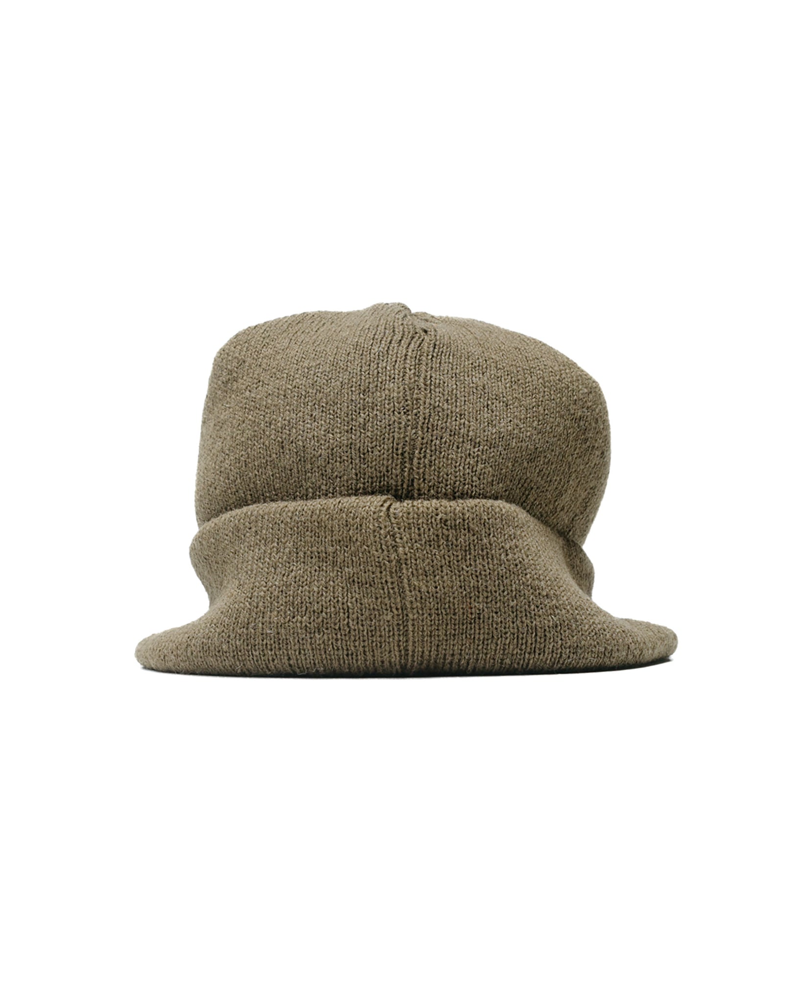 The Real McCoy's MA23105 Cap, Wool, Knit, M-1941 Olive back