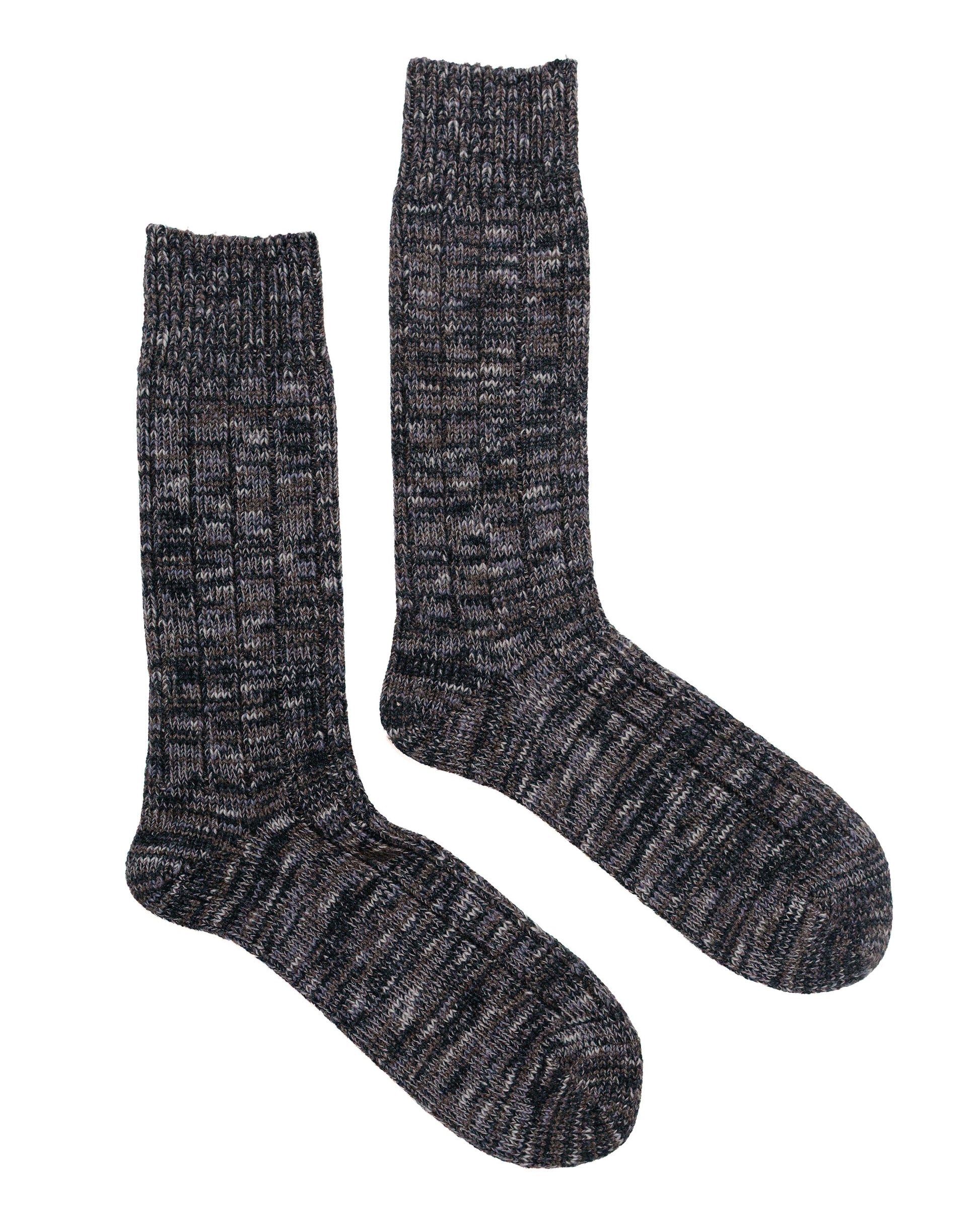 The Real McCoy’s MA23110 Outdoor Wool Socks ‘Camp’ Charcoal