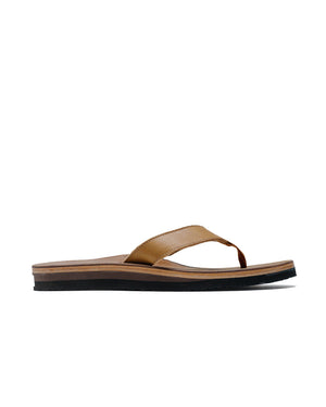 The Real McCoy's MA24011 Leather Arched Sandal Raw Sienna