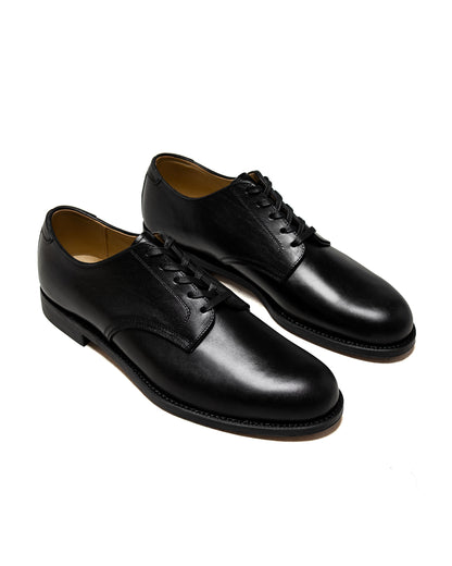 lost & found The Real McCoy's The Real McCoy's MA25001 U.S.N. Service Shoes / Horsehide Buttock Black