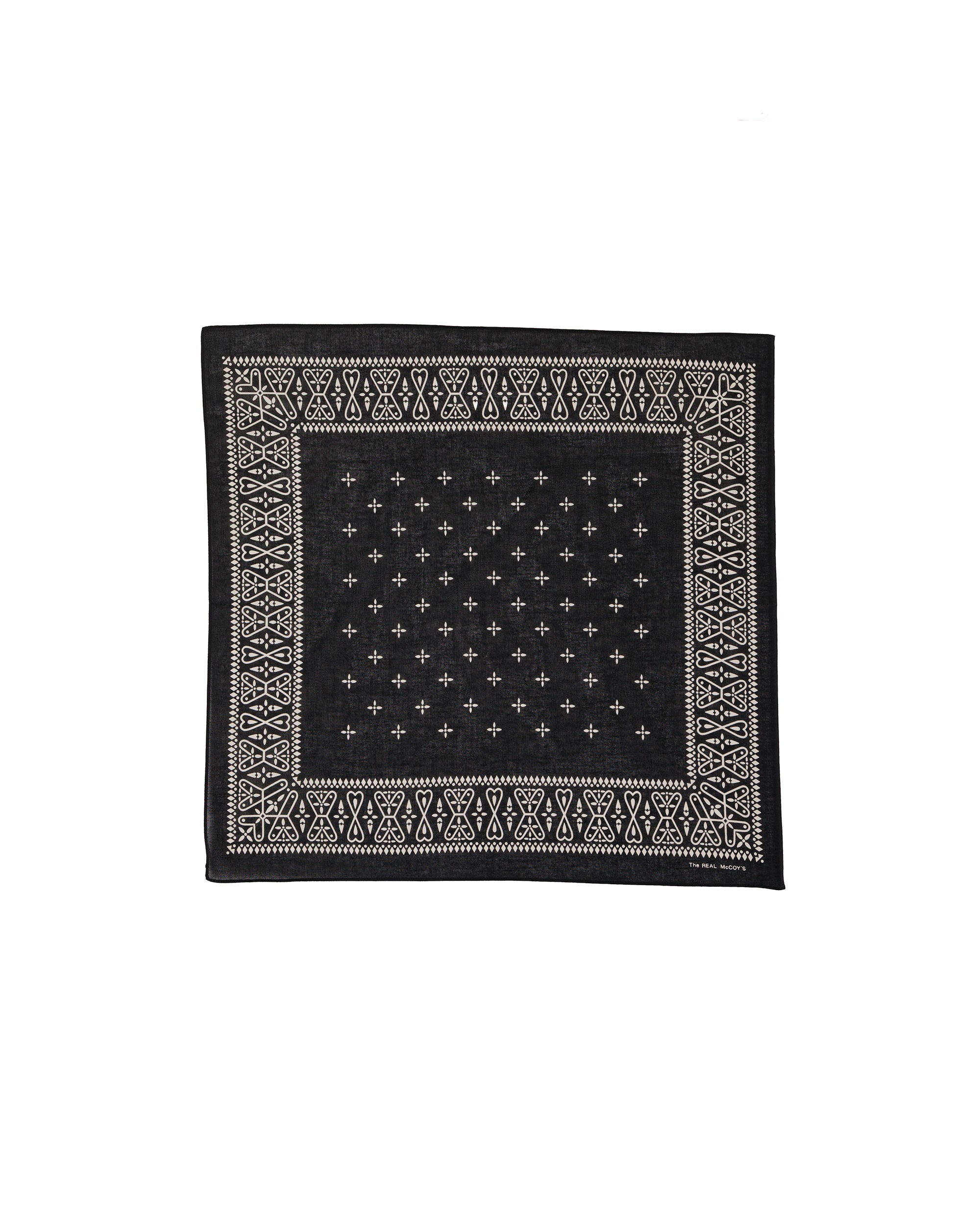 The Real McCoy's MA26011 Bandana 'Cross' Black