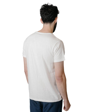 The Real McCoy's MC17005 Undershirts, Cotton, Summer White Model Back