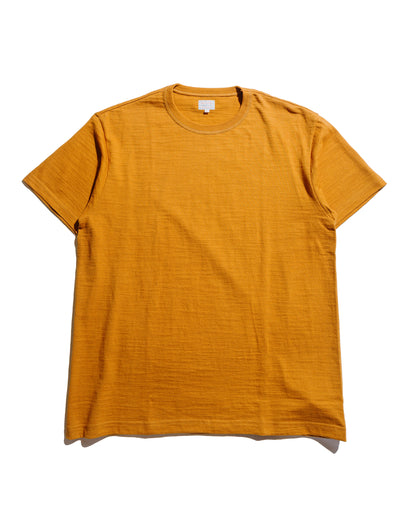 The Real McCoy's MC19010 Athletic T-Shirt  Loop-Wheel Mustard
