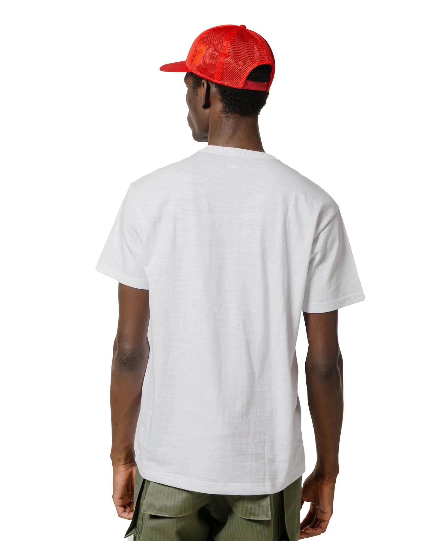 The Real McCoy's MC19010 Athletic T-Shirt  Loop-Wheel White