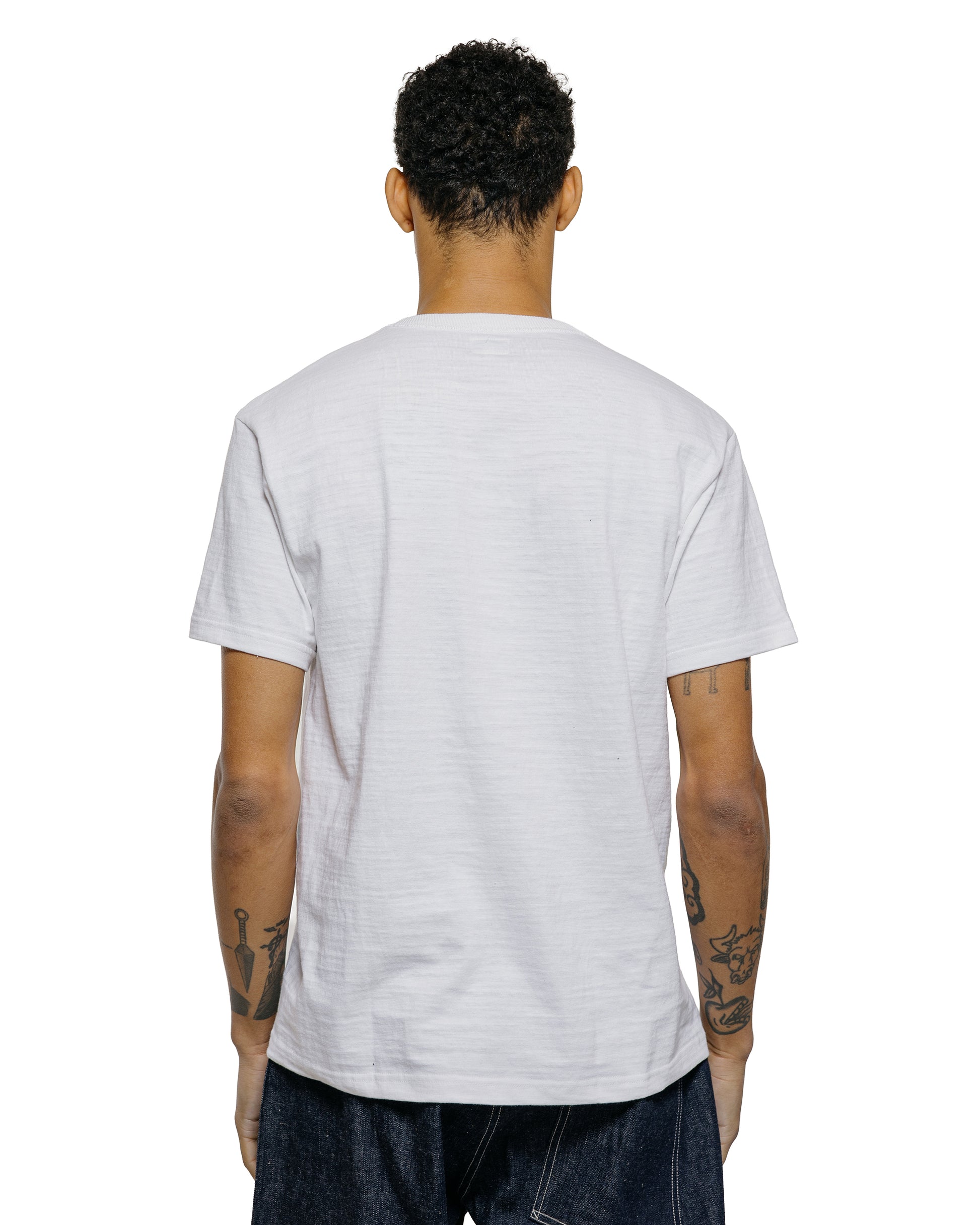 lost & found The Real McCoy's The Real McCoy's MC19010 Athletic T-Shirt / Loop-Wheel White