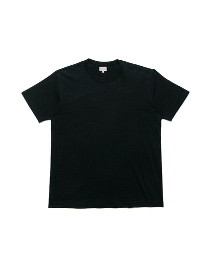 The Real McCoy's MC19010 Athletic T-Shirt / Loop-Wheel Black