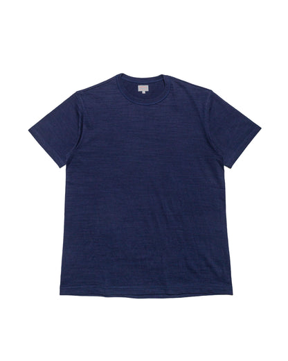 The Real McCoy's MC19010 Athletic T-Shirt / Loop-Wheel Navy