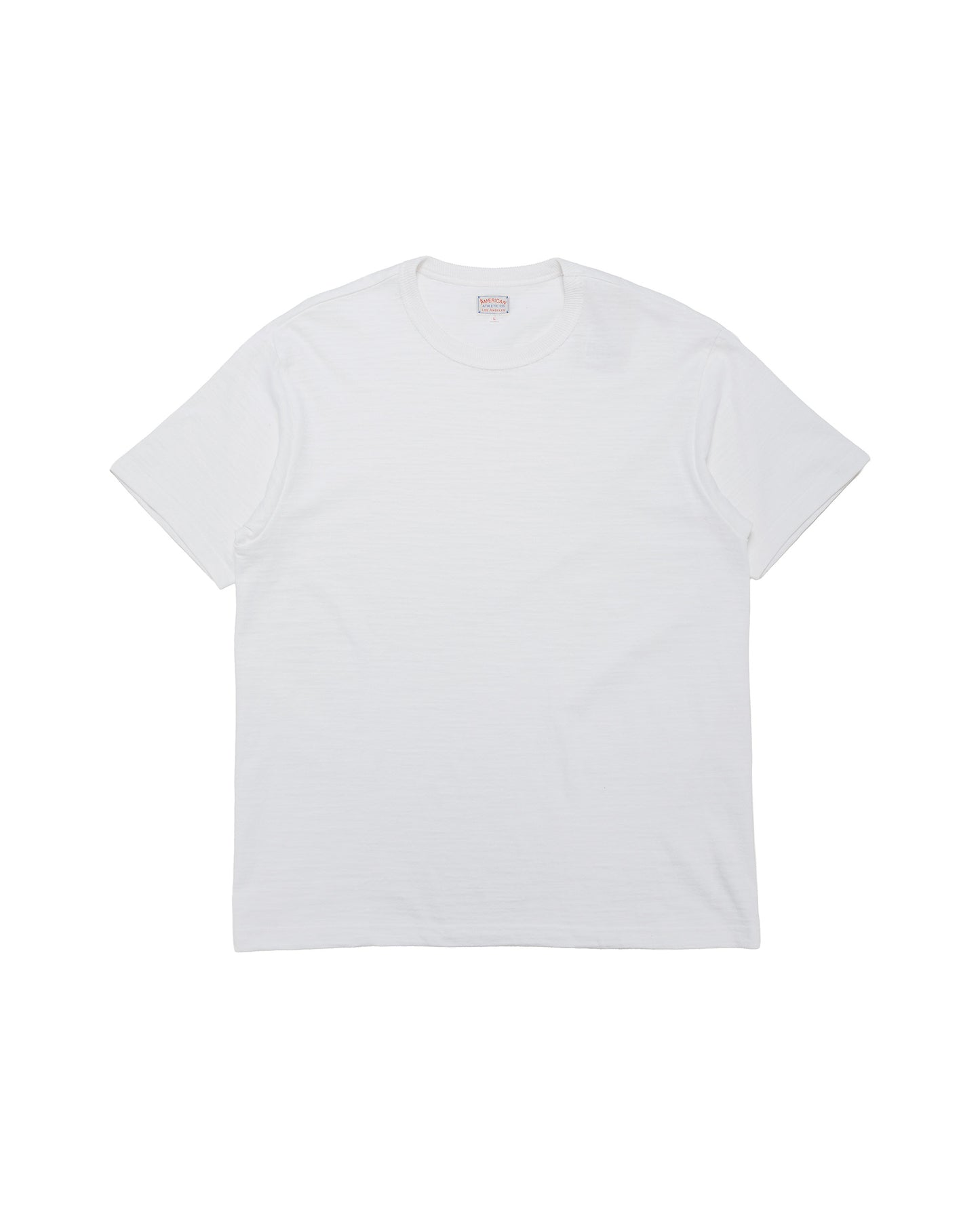 The Real McCoy's MC19010 Athletic T-Shirt / Loop-Wheel White