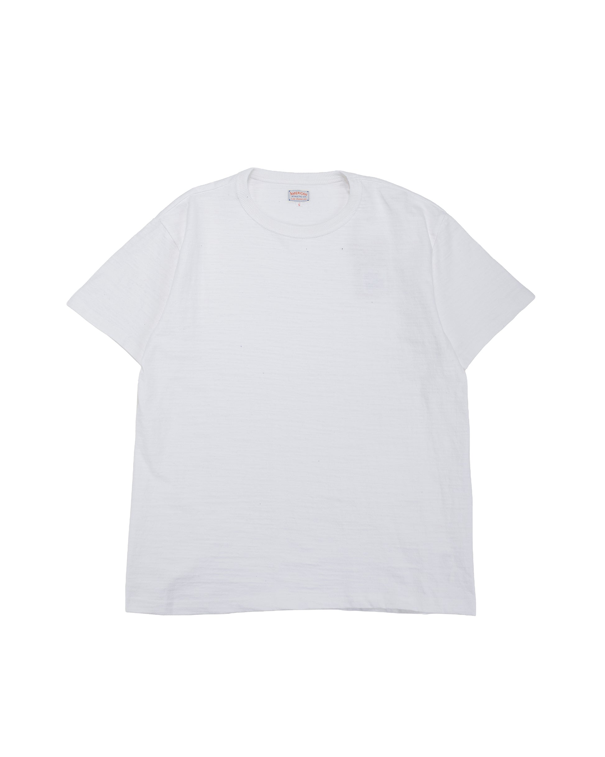 lost & found The Real McCoy's The Real McCoy's MC19010 Athletic T-Shirt / Loop-Wheel White