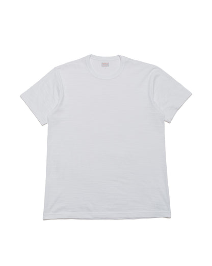 The Real McCoy's MC19010 Athletic T-Shirt / Loop-Wheel White