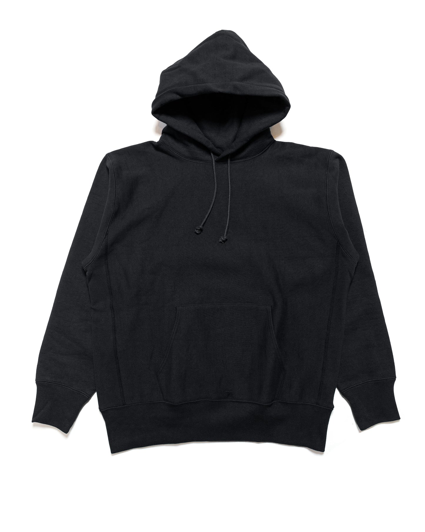 The Real McCoy's MC20113 Heavyweight Hooded Sweatshirt Black