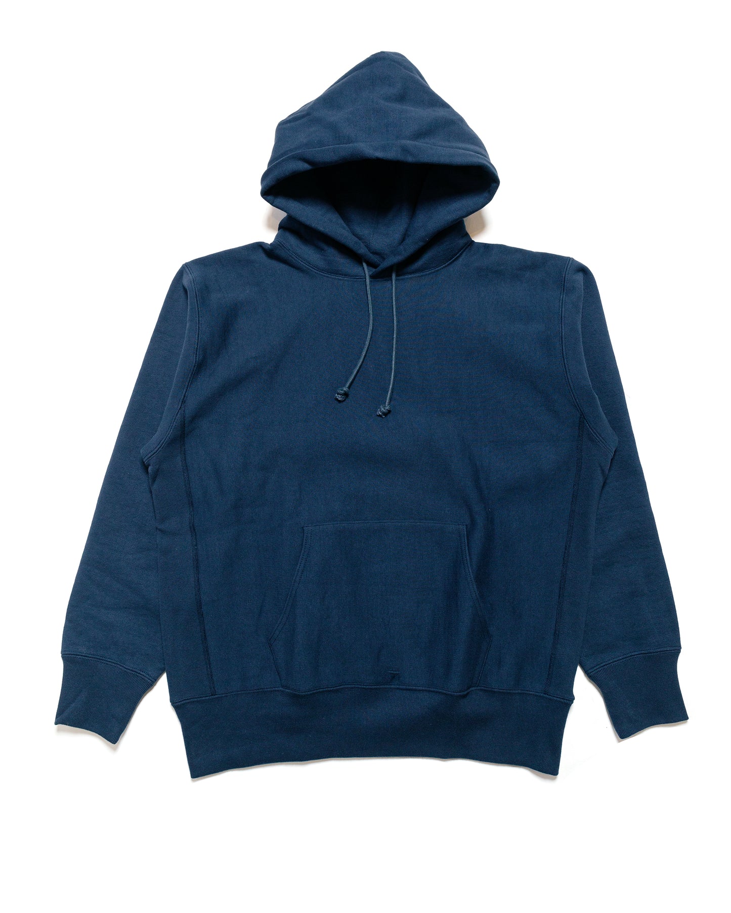 The Real McCoy's MC20113 Heavyweight Hooded Sweatshirt Navy