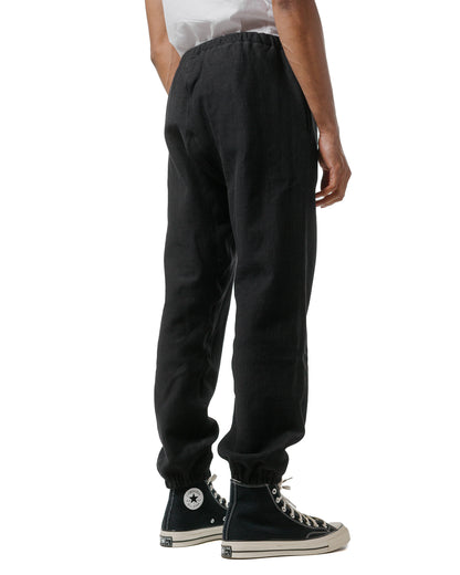 The Real McCoy's MC20115 Heavyweight Sweatpants Black model back