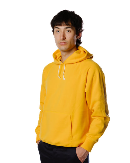 The Real McCoy's MC21017 9oz. Loopwheel Parka Yellow Model Front