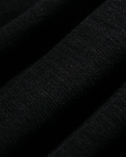 The Real McCoy's MC21109 Athletic L/S T-Shirt / Loop-Wheel Black