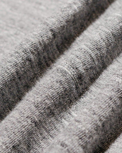 The Real McCoy's MC21109 Athletic L/S T-Shirt / Loop-Wheel Grey