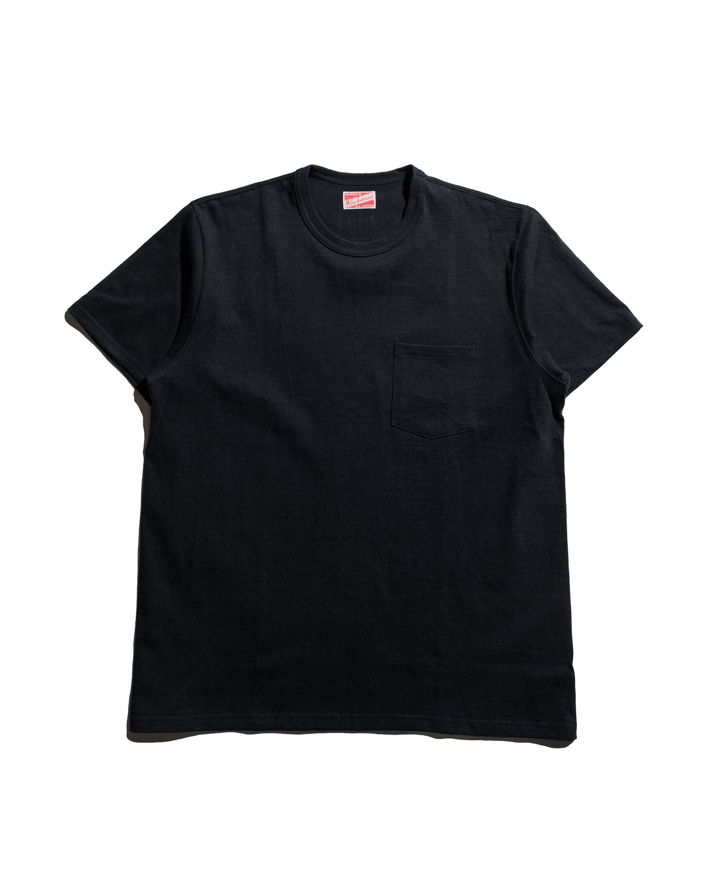 The Real McCoy's MC22006 Pocket Tee Black