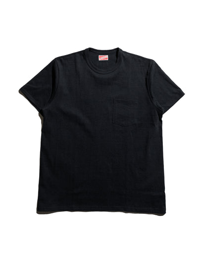 The Real McCoy's MC22006 Pocket Tee Black