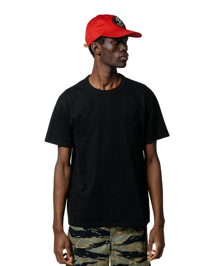 The Real McCoy's MC22006 Pocket Tee Black