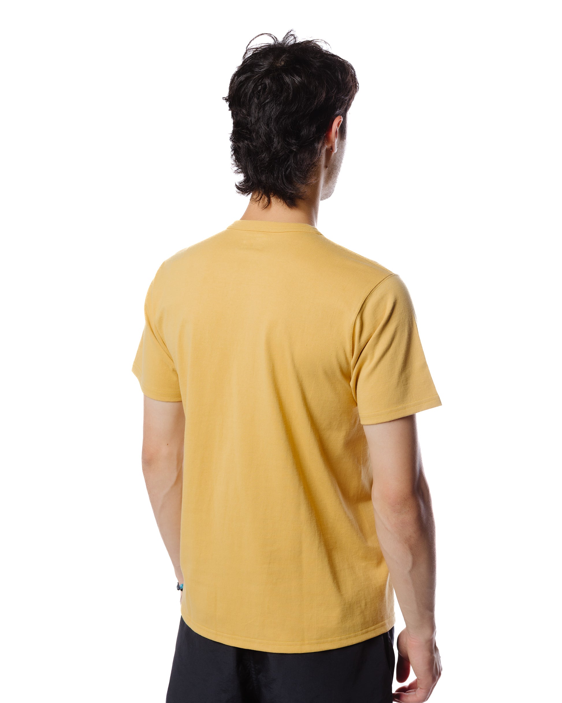 The Real McCoy's MC22006 Pocket Tee Corn Model Rear