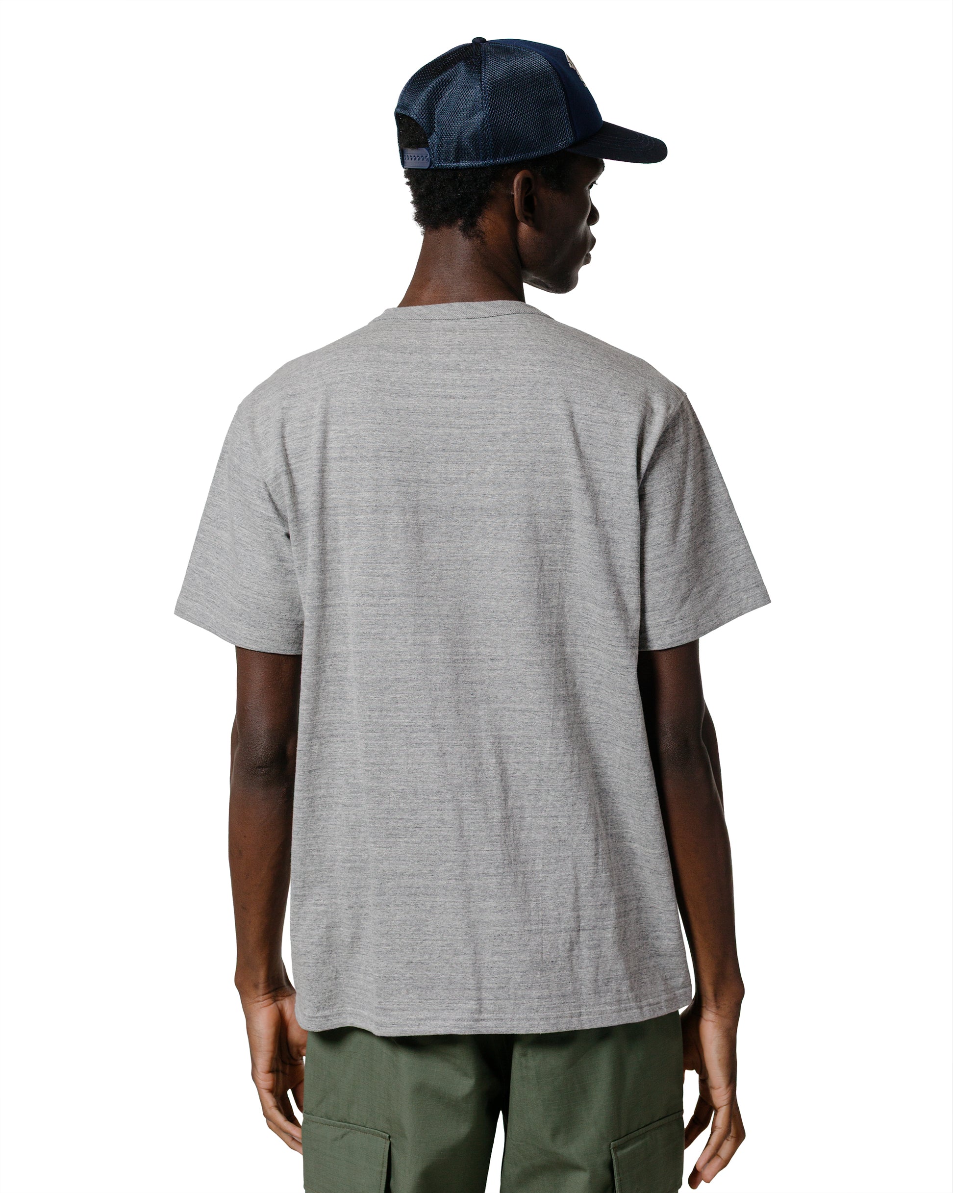 The Real McCoy's MC22006 Pocket Tee Gray